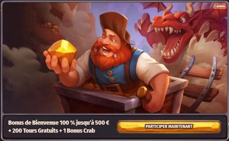 Dragonia Casino bonus bienvenue