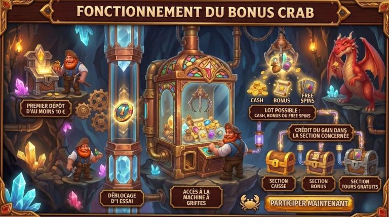 Dragonia Casino bonus Crab