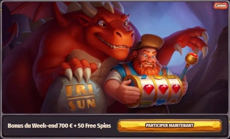 Dragonia Casino bonus weekend