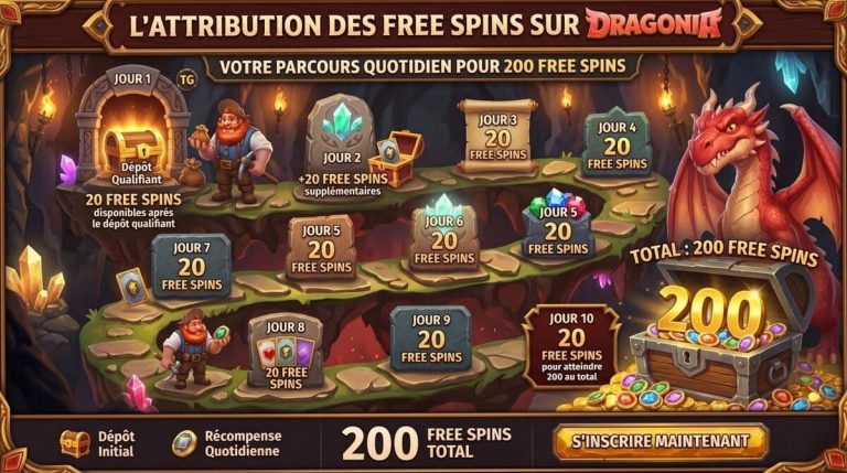 Dragonia Casino Free Spins