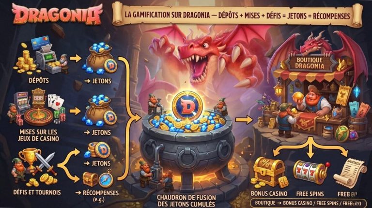 Dragonia Casino gamification