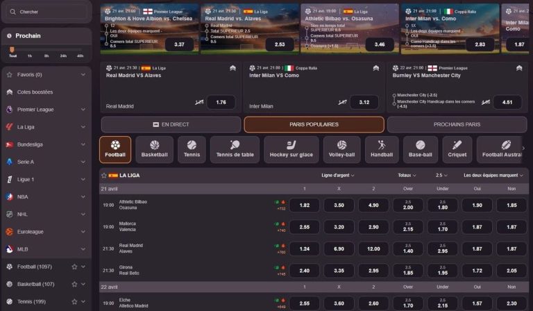 Dragonia Casino paris sportifs